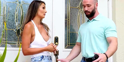 Gorgeous MILF is getting shagged by a horny bearded fellow