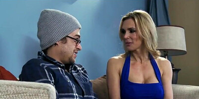 Slutty Blonde MILF Tanya Tate Fucks her Daughter's School Tutor