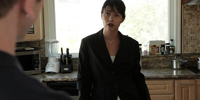 Dana Lets Two Mormon Boys Have Her Ass