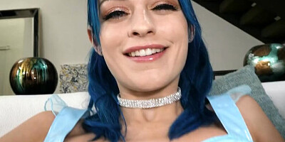 JEWELZ BLU Can LITERALY SUCK YOUR COCK'S BLUES Away