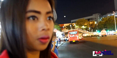 Petite Asian girl gets her little slit ripped