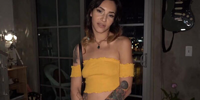 Slutty Step-Sister Gets BlackMailed by Big Dick Step-Bro