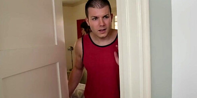 Caught his Slutty Stepmom Cheating!