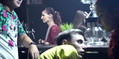 Amateur chick is picked up in public and asked to get naked