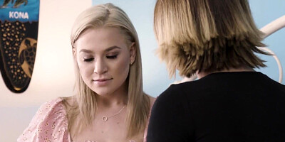 GIRLSWAY - Stacked Girlfriends Gabbie Carter And Blake Blossom Interrupt Their Homework To Have Sex