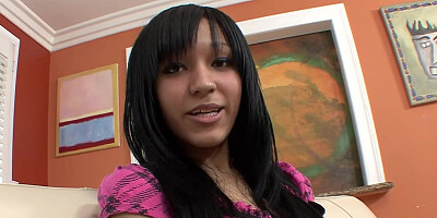 Very hairy Asian pussy takes a hard pounding by hard dick