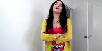 Big titty stepmom teaches a lesson about respect