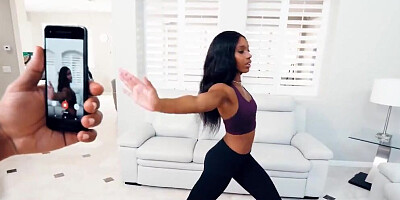 Lacey London Caught in Ripped Yoga Pants & Creampied by Step-Brother!