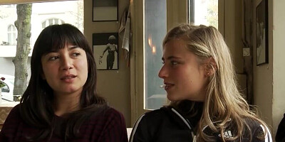 Blonde and brunette are ready to spice up their relationship