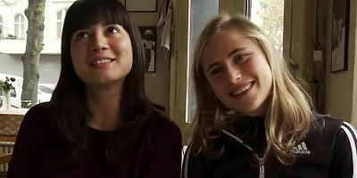 Blonde and brunette are ready to spice up their relationship