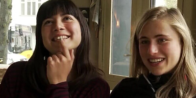 Blonde and brunette are ready to spice up their relationship