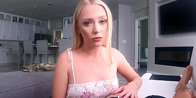 POVD: Lucky Step Dad Bribed With Gushy Pussy Pounding Fun on PornHD