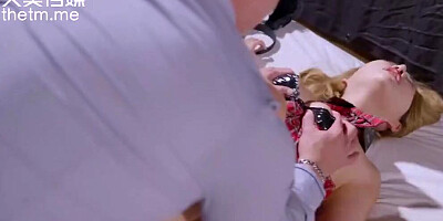 Blonde hot Asian mature milf with big natural tits and big butts got fucked by big dick