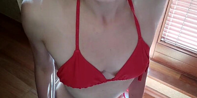 You trick your naive step sister to masturbate for you ASMR role play