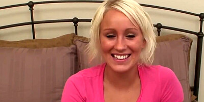 Perky Titted Blonde Teen Fucks A Thick Cock