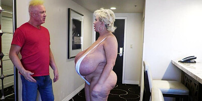 Claudia Marie Gets BBC Cumshot On Her Big Tits