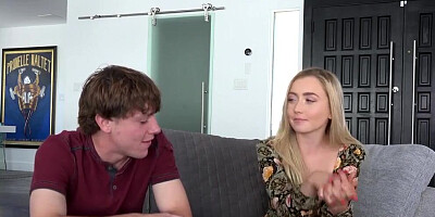 MYVERYFIRSTTIME First Time Step Sister Dakota Bleu Hooks Up With Step Bro