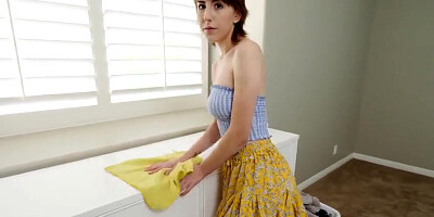 Step Sis says you could at least Wait until I Leave the Room before you Start Jerking Off S14:E9