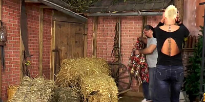 Short-haired blonde Mandy Mystery is licked and fucked hard