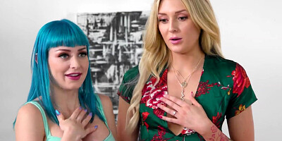 ALL GIRL MASSAGE - Hottest Lesbian Threesome After Massage That Ends In Eating Pussies