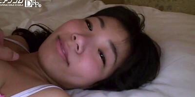 Charming Asian girl filmed by boyfriend while sucking his dick