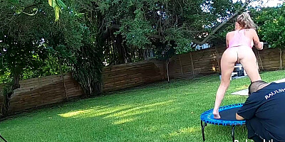 Huge Ass PAWG LollyDames Behind The Booty Interracial With BBC Jovan Jordan