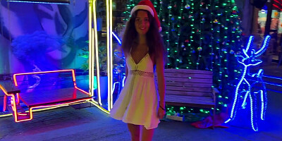 Santa Claus fucked Snow Maiden hard for bad behavior on Christmas Eve