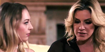 Lily Larimar and her girlfriends are enjoying in hot lesbian 3some