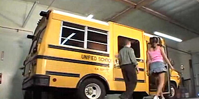 Naughty chick with perky tits Lily Thai is in the middle of hardcore sex