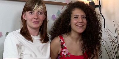Two depraved girls are playing with sex toys and fingers
