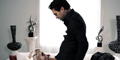 Chloe Cherry & Angel are enjoying in a hardcore pussy drilling