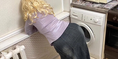 Home shooting anal porn with mature MILF with big ass