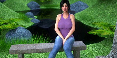 Milfy City # 21 Step sister decided to give an amazing blowjob near the lake at night