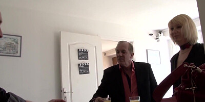 French Granny Gets Double Penetrated In Hardcore Anal Threesome