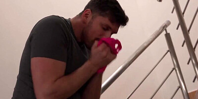 Nataly Gold and Capri Lmonde are sharing guy in this 3some