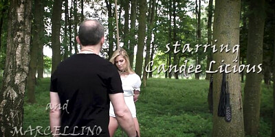 Candee Licious's bondage sex by Subspace Land