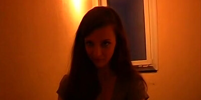 Amateur oral sex and fuck at the attic