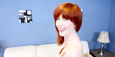 18 year old redhead honey wants a huge pecker in her nasty mouth