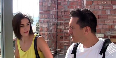 Impressive public sex vid with insatiable girl