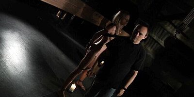 Divine Angel's ass slap action