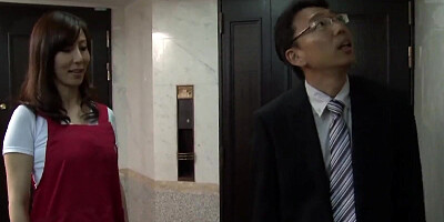 Cheating Asian wife is being fucked by husband's horny brother