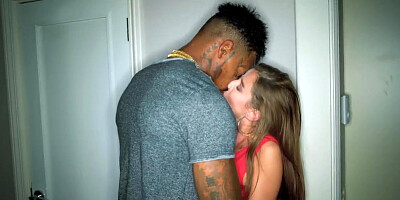 BLACKEDRAW Horny Model Meets BBC and gets Dominated