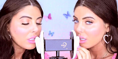 Lovely Angelique is having fun in this hot ASMR performance