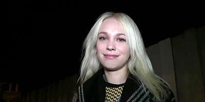 Blonde Russian loves a public fuck