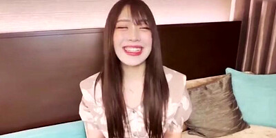A Japanese beauty with big breasts and a nice flesh, sensitive blowjob and creampie sex in a shaved pussy. Uncensored