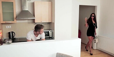 Babes - Step Mom Lessons - (Kari) and (Simony Diamond) and Jason - Lets Play