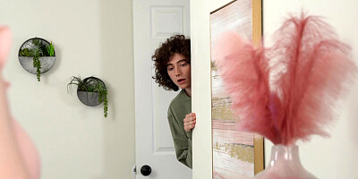 BrattySis Melody Marks Asks Stepbro, What if My Pussy is Too Tight & He cums too Fast?