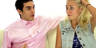 Bibi Miami gives her Stepbrother a Handjob