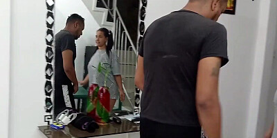 MY STEP DAUGHTER IS A SLUT, HAVING A BOYFRIEND CONVINCES ME TO FUCK HER BECAUSE SHE FEELS LONELY