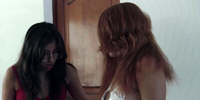 The exorcism of teen Marina Gold - Halloween Inkasex